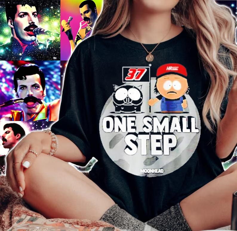 One Small Step 37 Moonhead Shirt t-shirt woman shirt