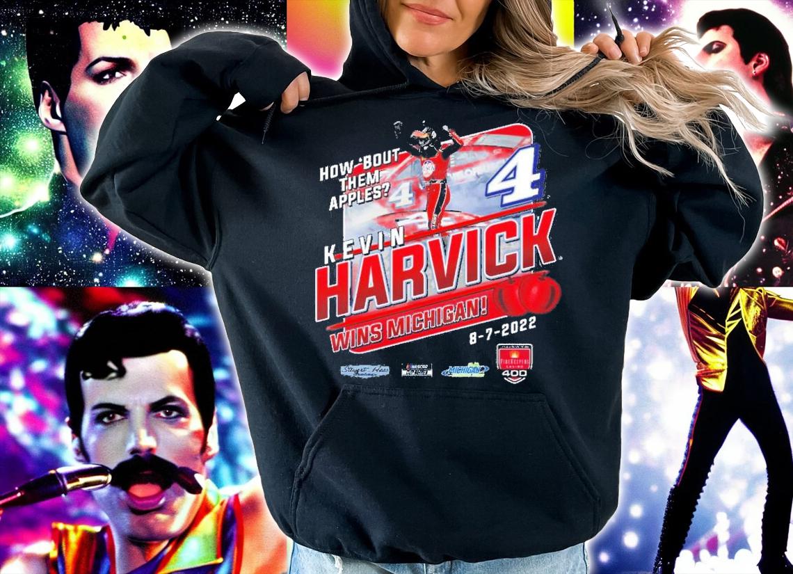 Kevin Harvick Wins Michigan How 'bout Them Apples T-Shirt t-shirt hoodie