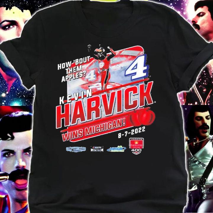 Kevin Harvick Wins Michigan How 'bout Them Apples T-Shirt t-shirt shirt