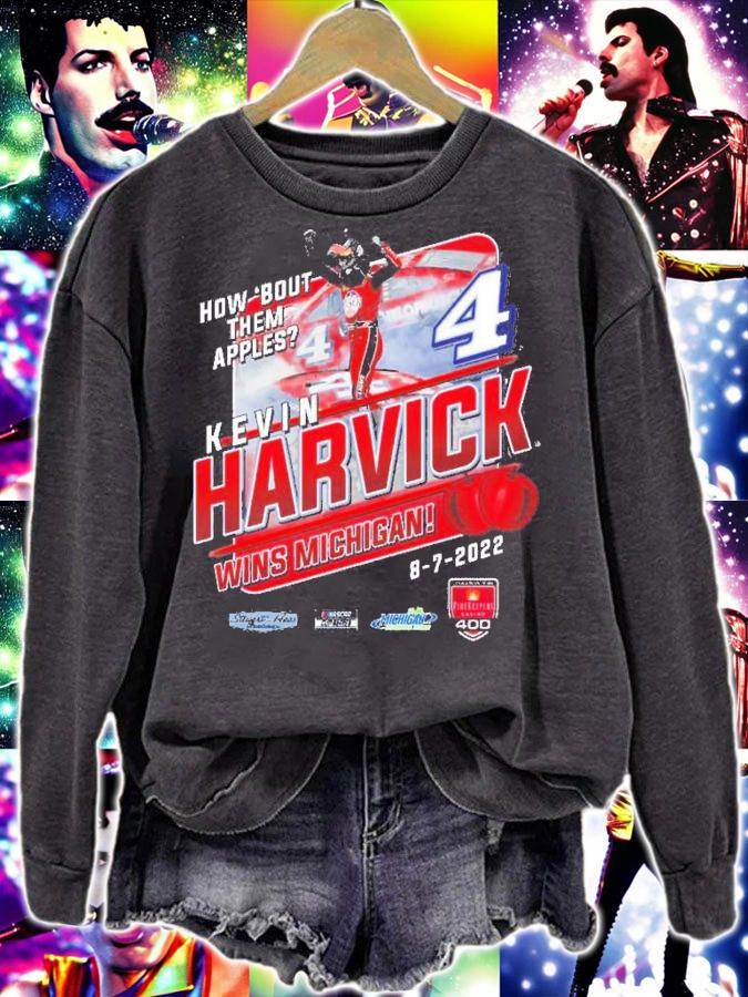 Kevin Harvick Wins Michigan How 'bout Them Apples T-Shirt t-shirt sweatshirt