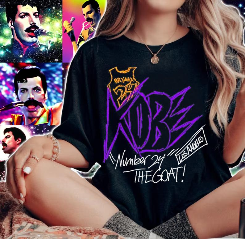 Kobe LA Tribute shirt t-shirt woman shirt