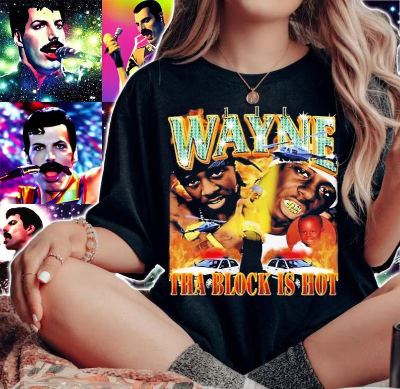 Lil Wayne Tha Block Is Hot Shirt t-shirt