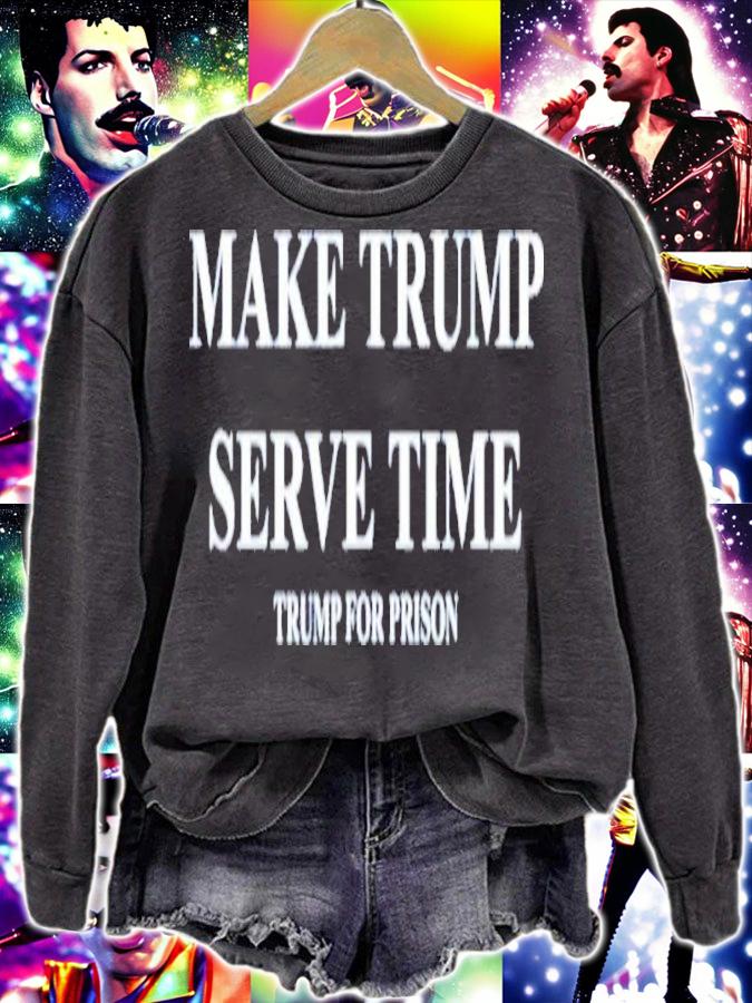 Make Trump Serve Time Trump For Prison Espionage Traitor Shirt t-shirt sweatshirt