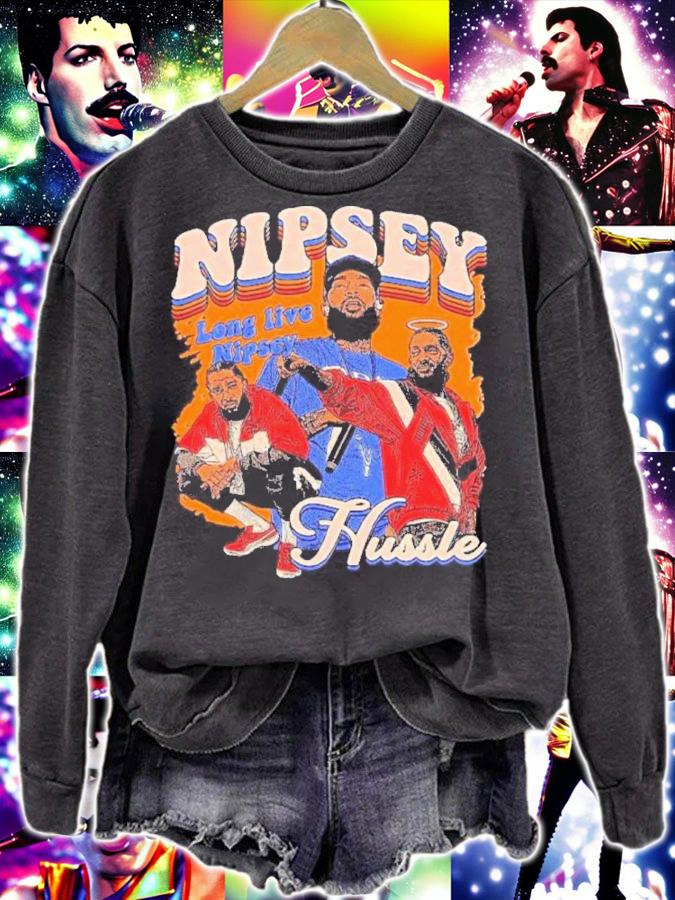 Nipsey Hussle Bootleg Legend Rapper Vintage 90s 80s Shirt t-shirt sweatshirt