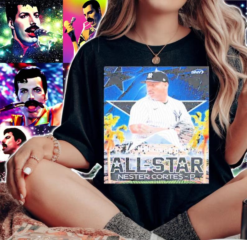 2022 All-Star Game Nester Cortes New York Yankees Shirt t-shirt woman shirt
