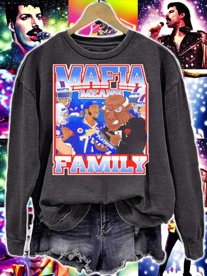 Bills X Benny Collab Mafia Means Family Shirt t-shirt sweatshirt