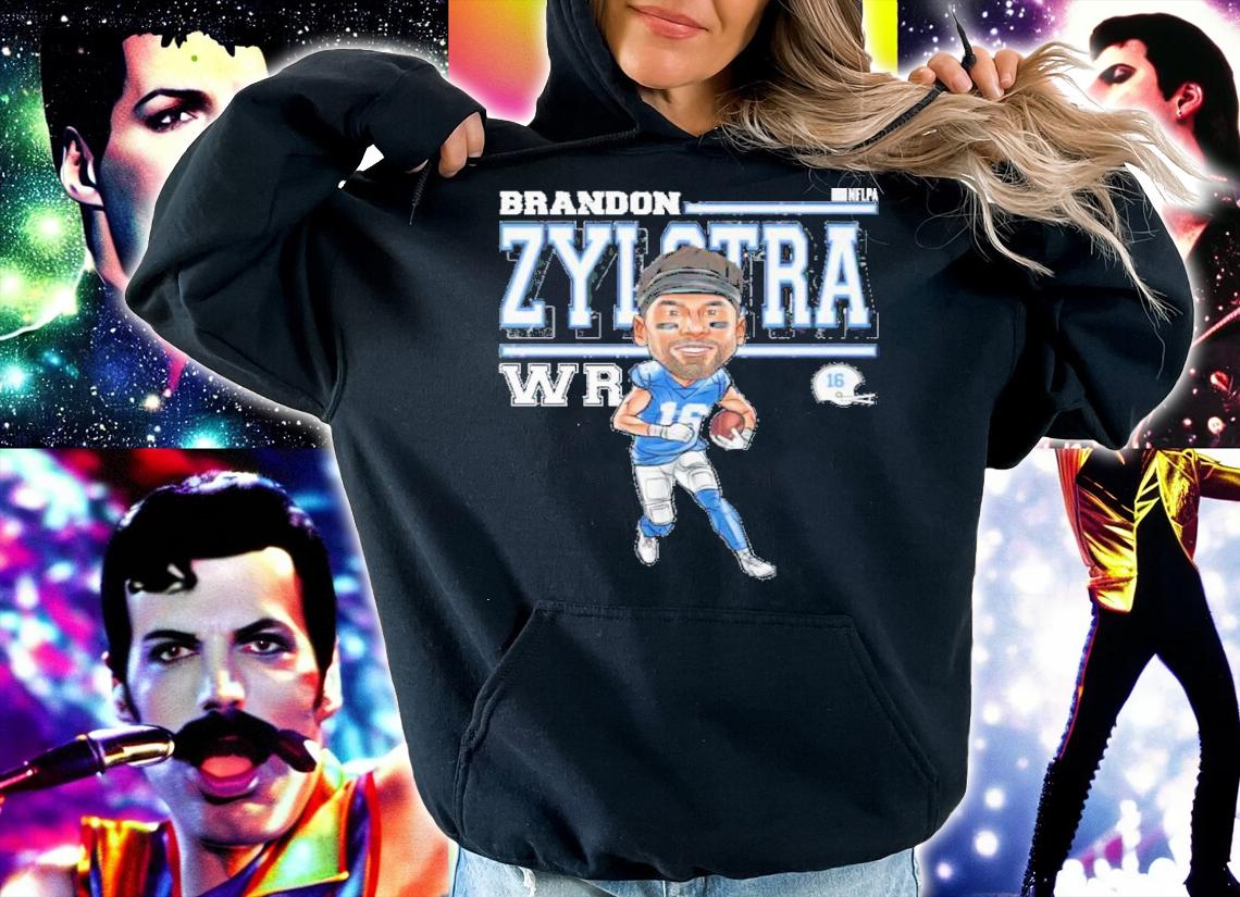 Brandon Zylstra Carolina Cartoon Football Shirt t-shirt