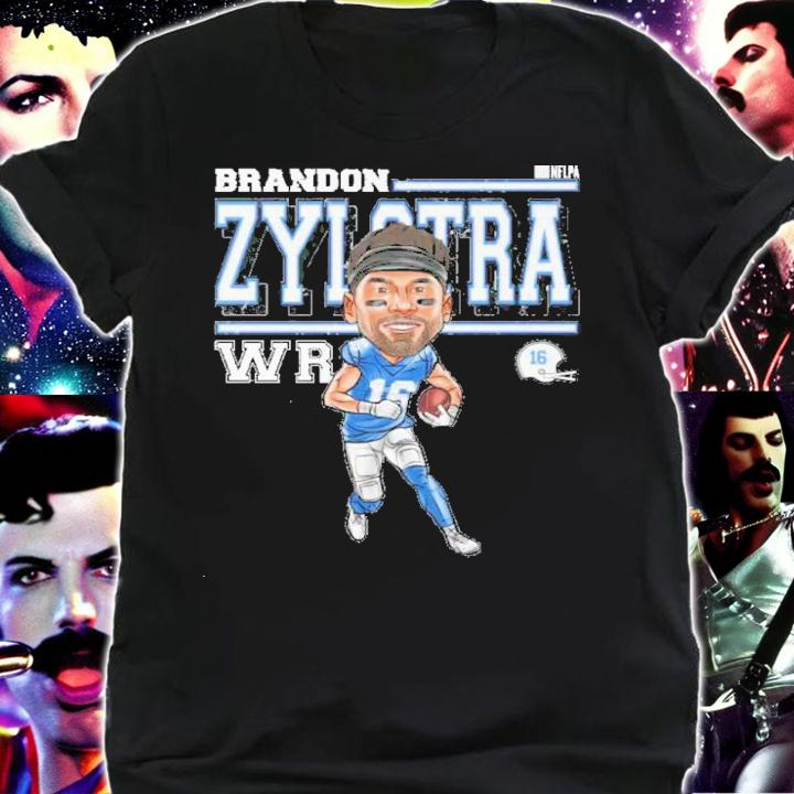 Brandon Zylstra Carolina Cartoon Football Shirt t-shirt