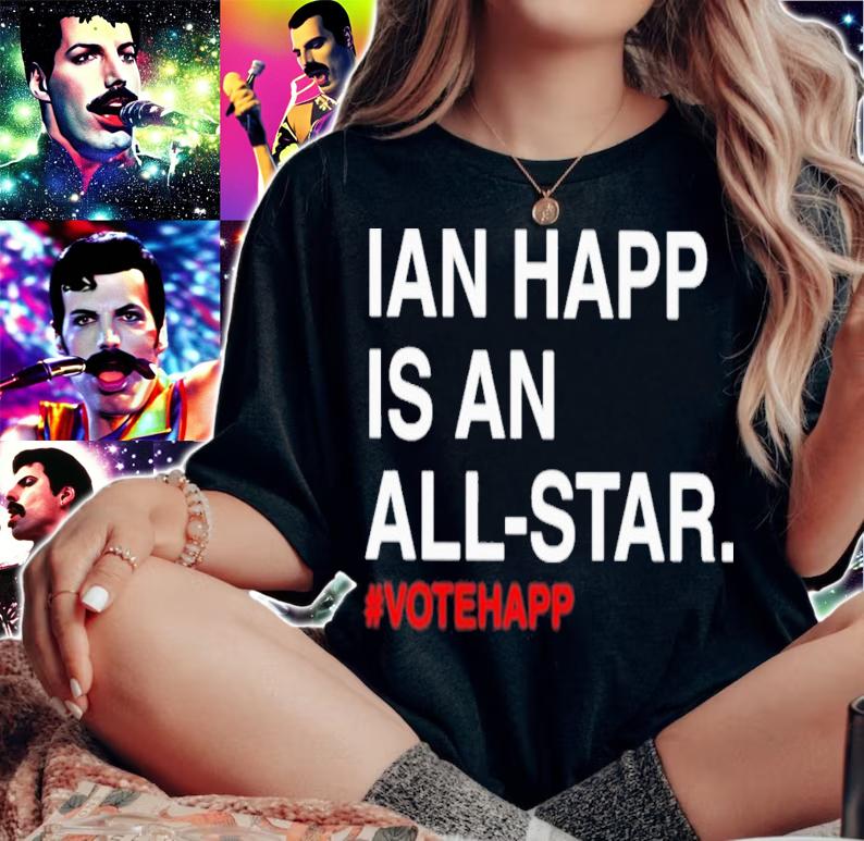 Chicago Cubs Ian Happ Is An All Star #Votehapp T-Shirt t-shirt woman shirt