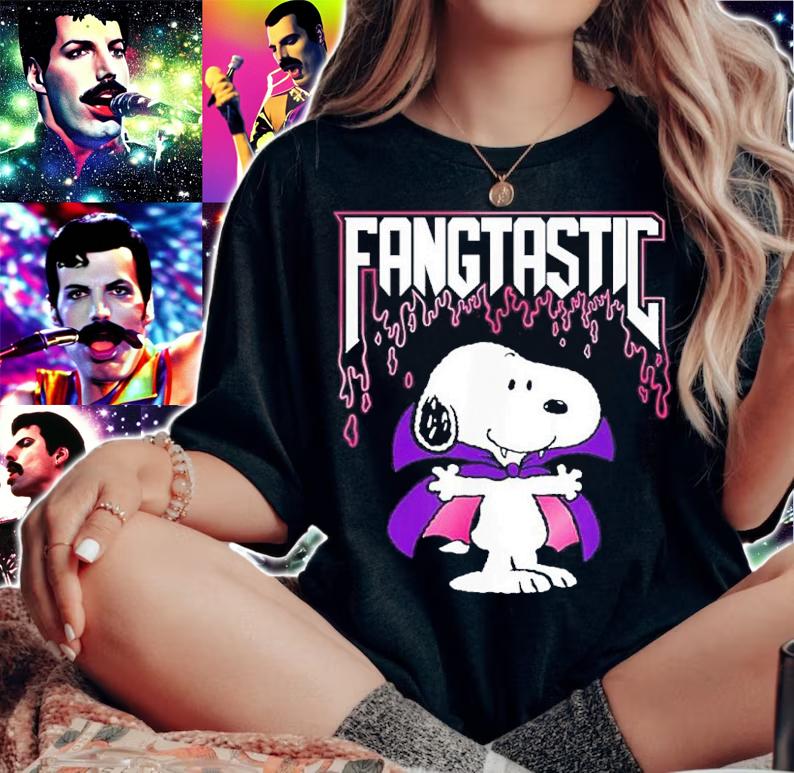Halloween Snoopy Fangtastic Shirt t-shirt