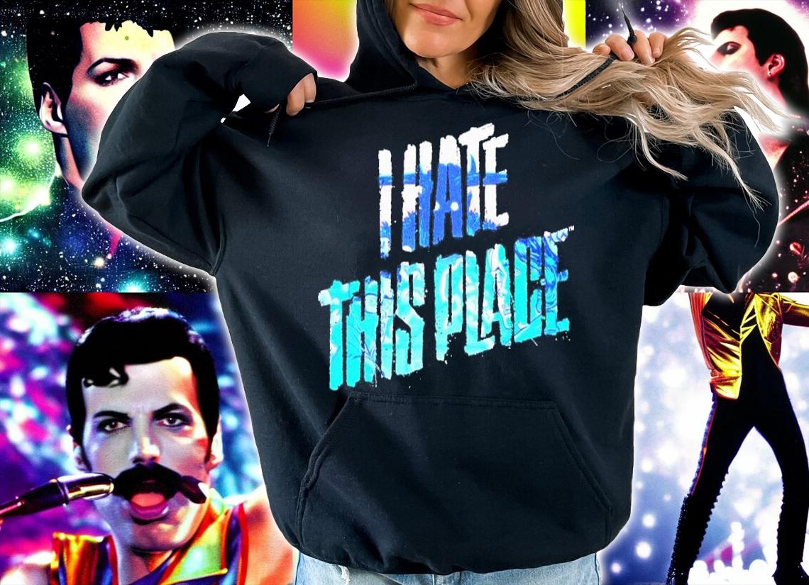 I Hate This Place Large Logo shirt t-shirt hoodie