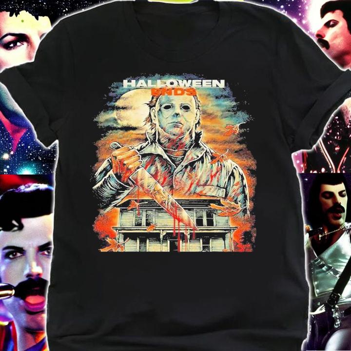 Michael Myers Horror Movie Halloween Ends Poster Shirt t-shirt