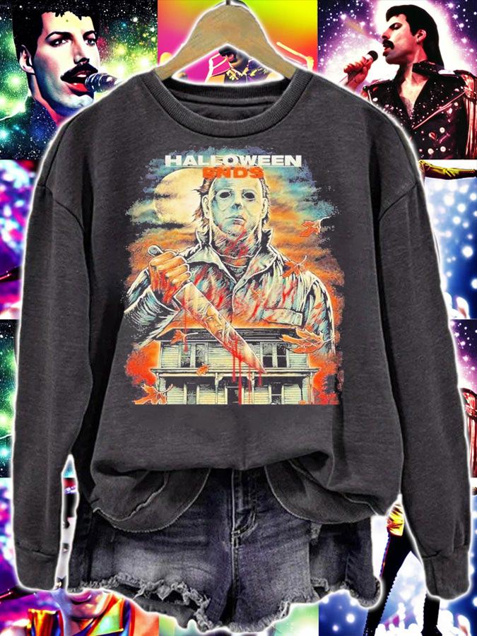Michael Myers Horror Movie Halloween Ends Poster Shirt t-shirt