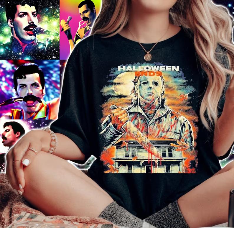 Michael Myers Horror Movie Halloween Ends Poster Shirt t-shirt