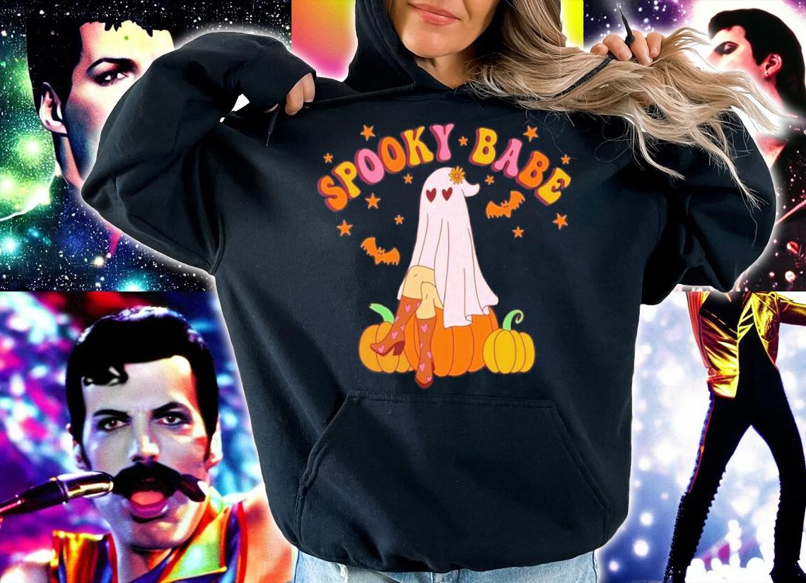 Spooky Vibes Babe Halloween Shirt t-shirt