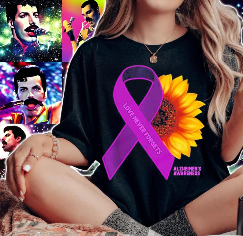 Sunflower Alzheimer's Awareness Shirt t-shirt woman shirt