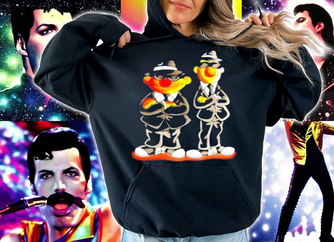 Taehyung Bert And Ernie Blues Brothers Shirt t-shirt