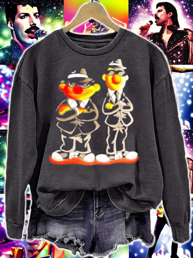 Taehyung Bert And Ernie Blues Brothers Shirt t-shirt