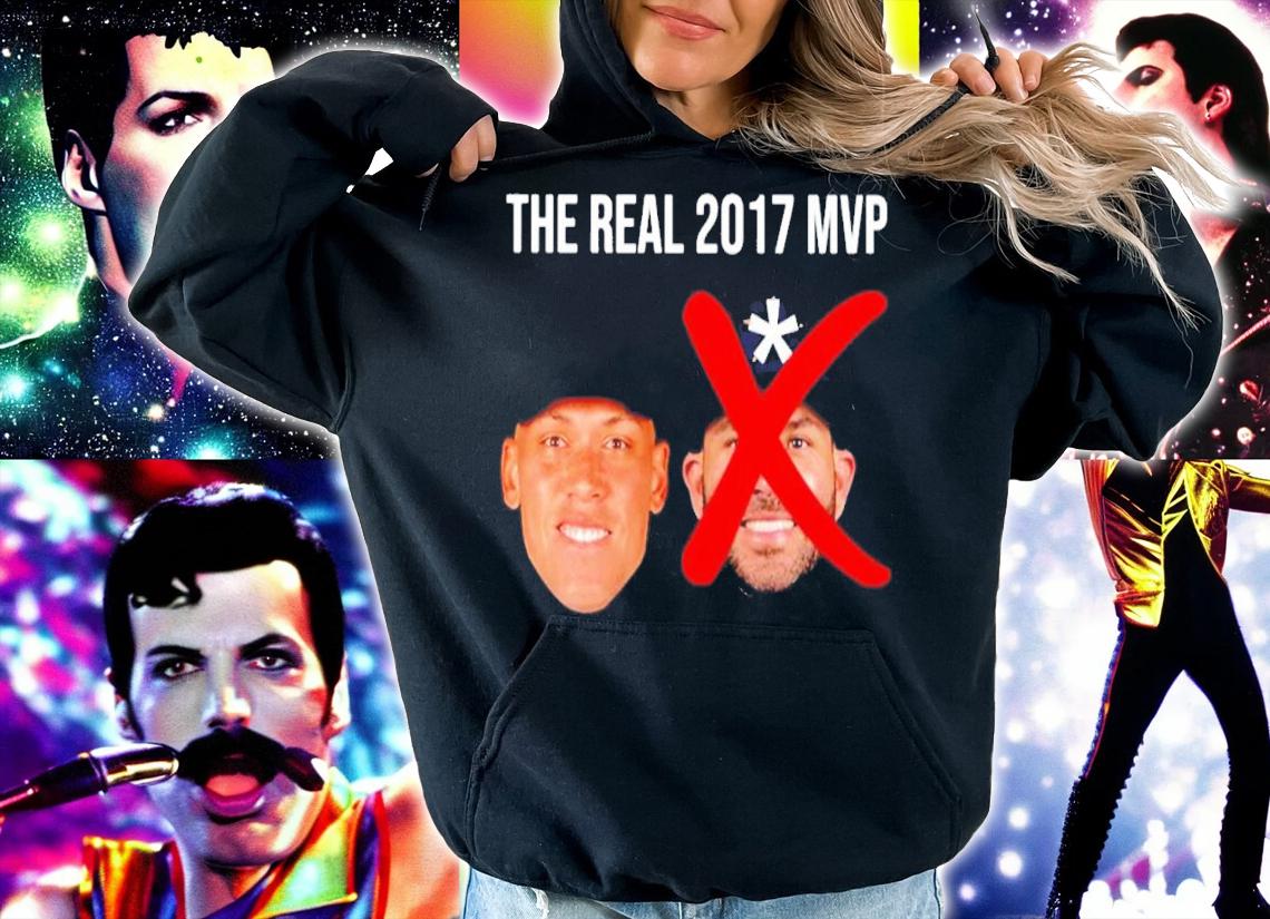 The Real 2017 Mvp Aaron Judge Not Altuve Embroidered Hat Des shirt t-shirt