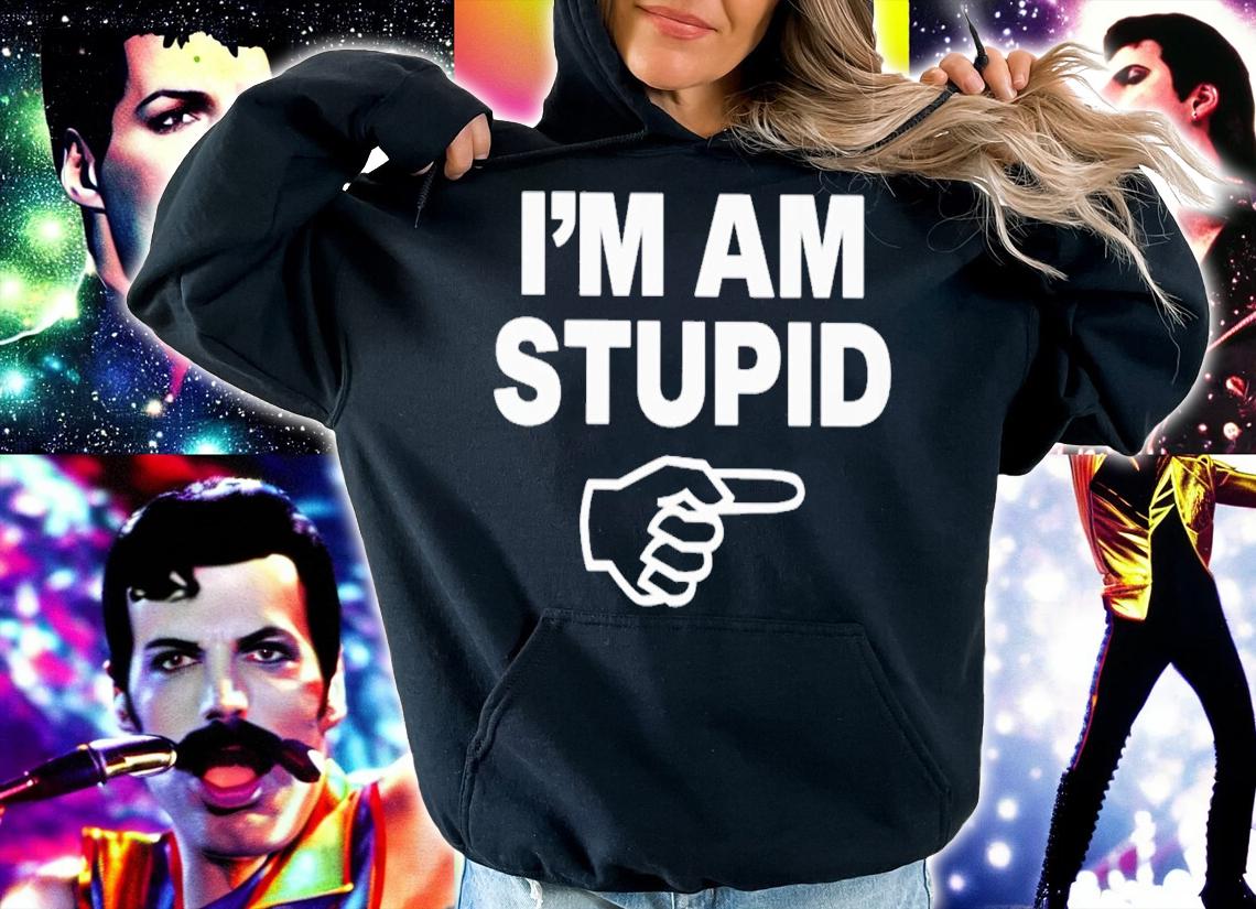 Topatoco Kcgreenn I'm Am Stupid T-Shirt t-shirt