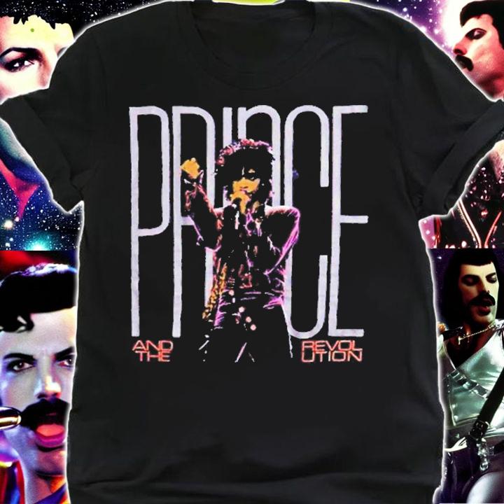 Vintage 1985 Prince And The Revolution Purple Rain World Tour shirt t-shirt