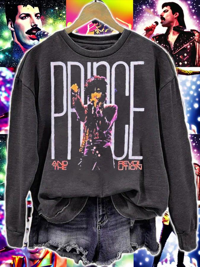Vintage 1985 Prince And The Revolution Purple Rain World Tour shirt t-shirt
