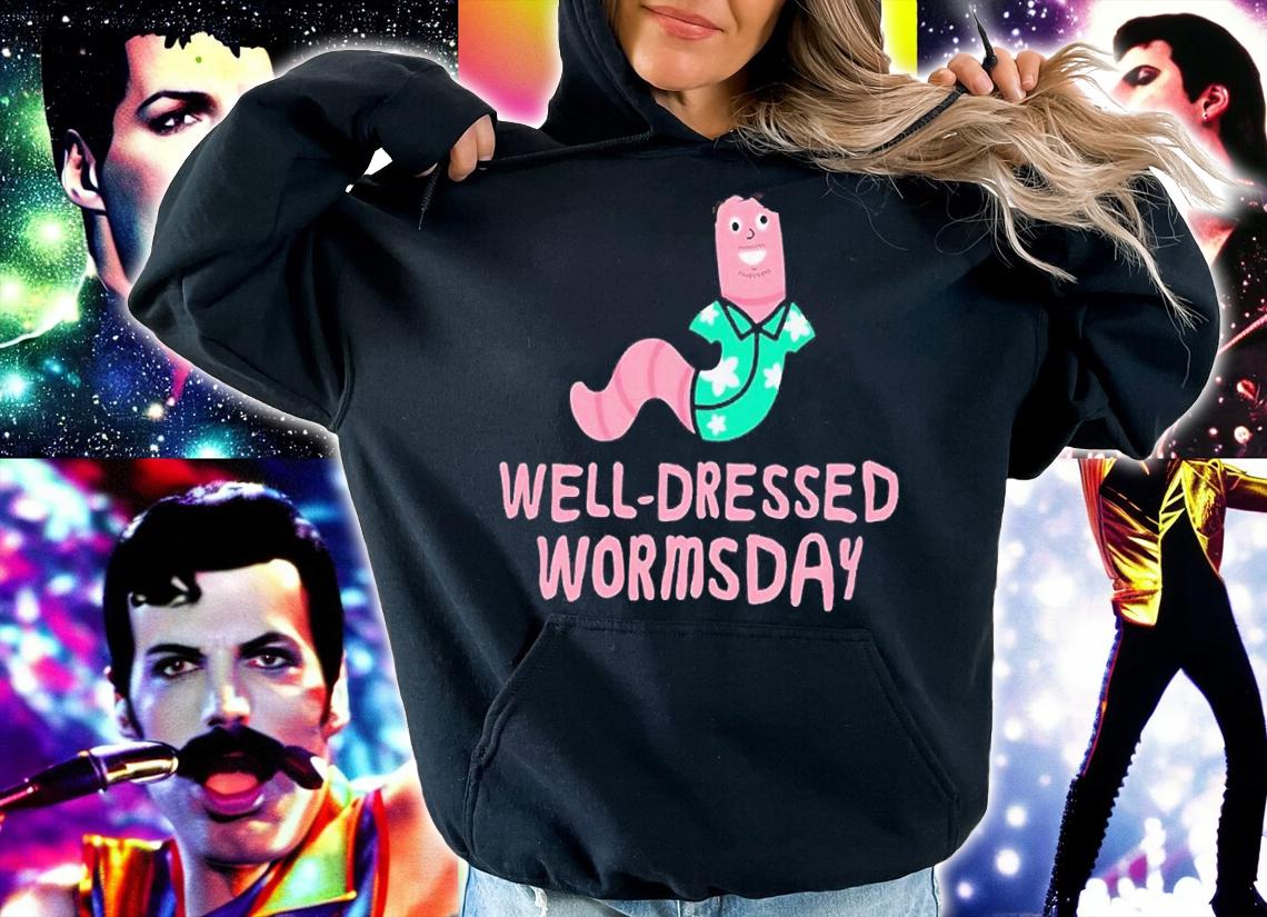 Well dressed wormsday shirt t-shirt hoodie