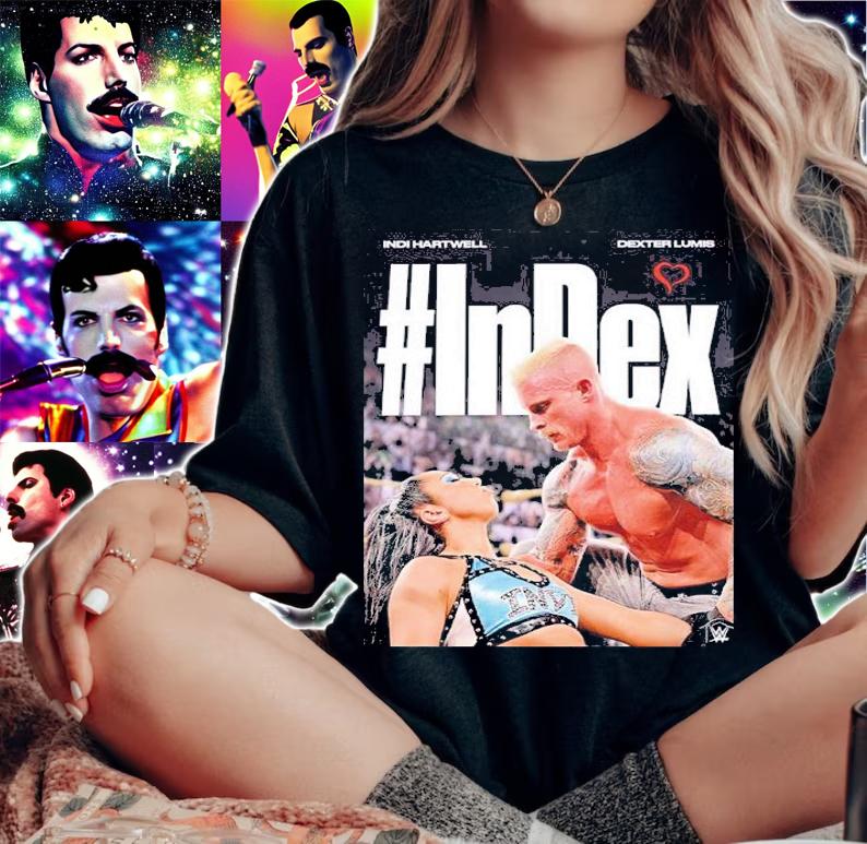 WWE NXT InDex Forever Indi Hartwell And Dexter Lumis Shirt t-shirt woman shirt