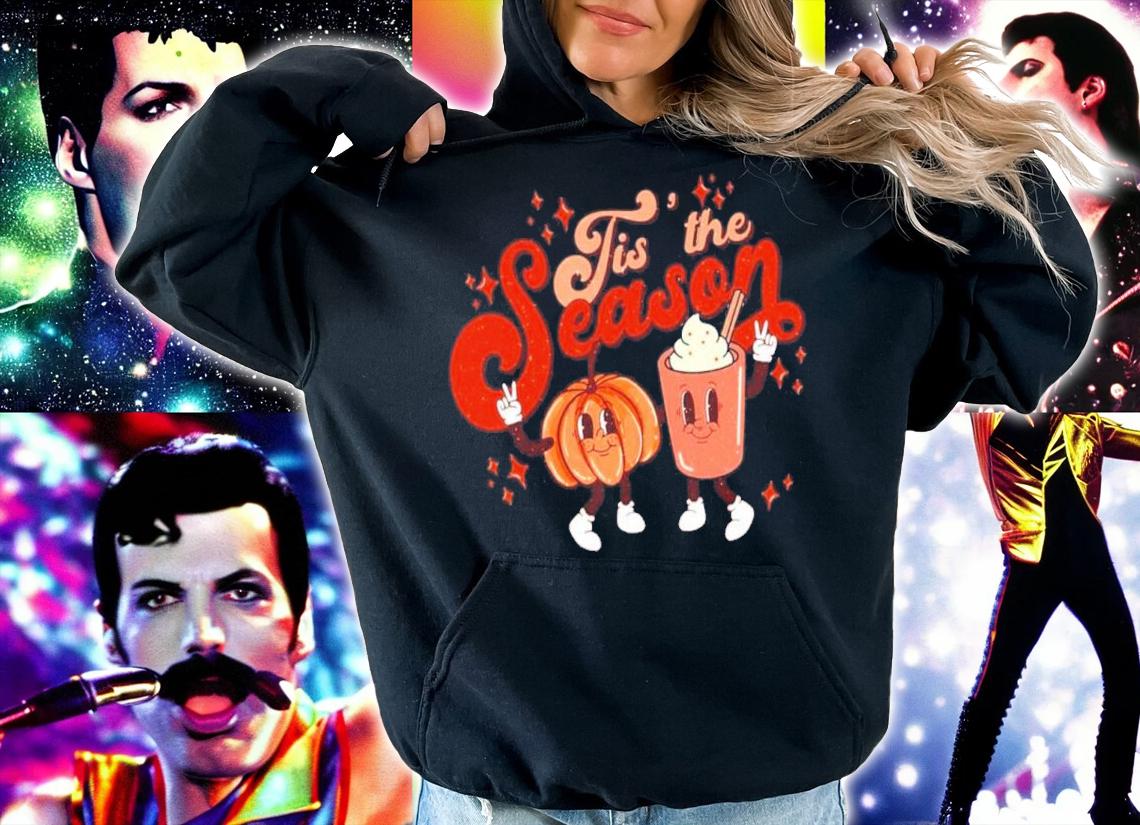Cute Fall Pumpkin Spice Sweatshirt Tis' The Season Fall Shirt t-shirt