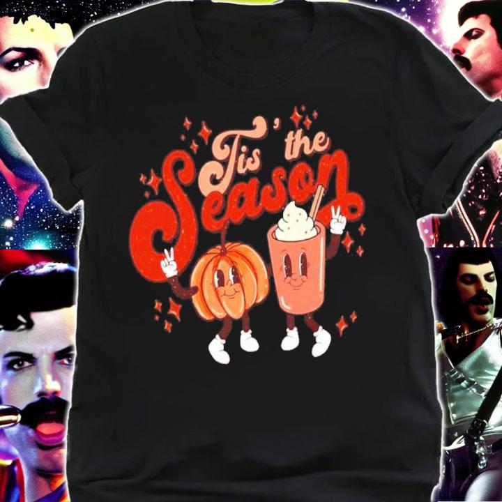 Cute Fall Pumpkin Spice Sweatshirt Tis' The Season Fall Shirt t-shirt