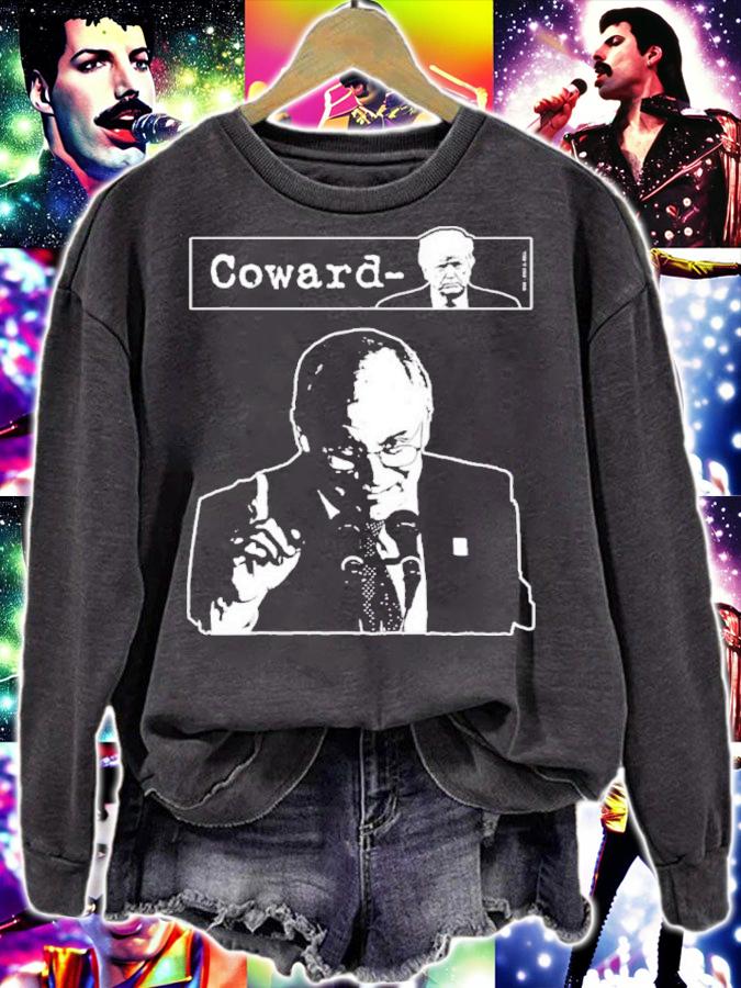 Dick Cheney Trump Is Coward Shirt t-shirt sweatshirt