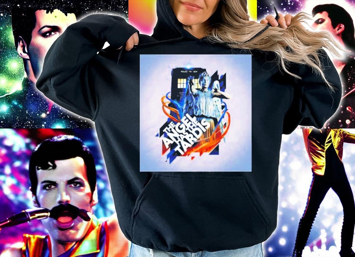 Doctor Who Police Public Call Box The Angel Has The Tardis T-Shirt t-shirt