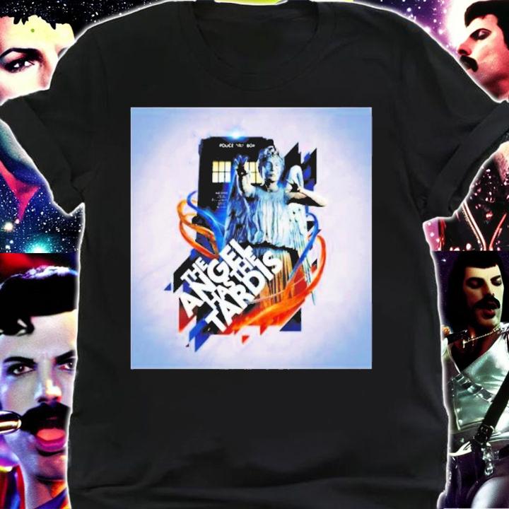 Doctor Who Police Public Call Box The Angel Has The Tardis T-Shirt t-shirt