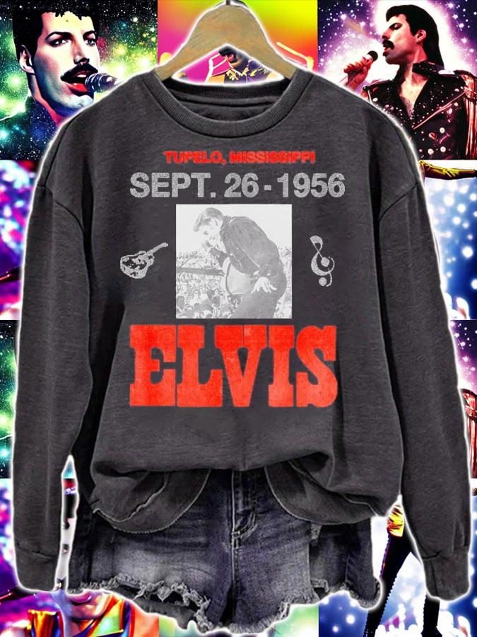 Elvis Presley 1956 Mississippi Concert T-Shirt t-shirt