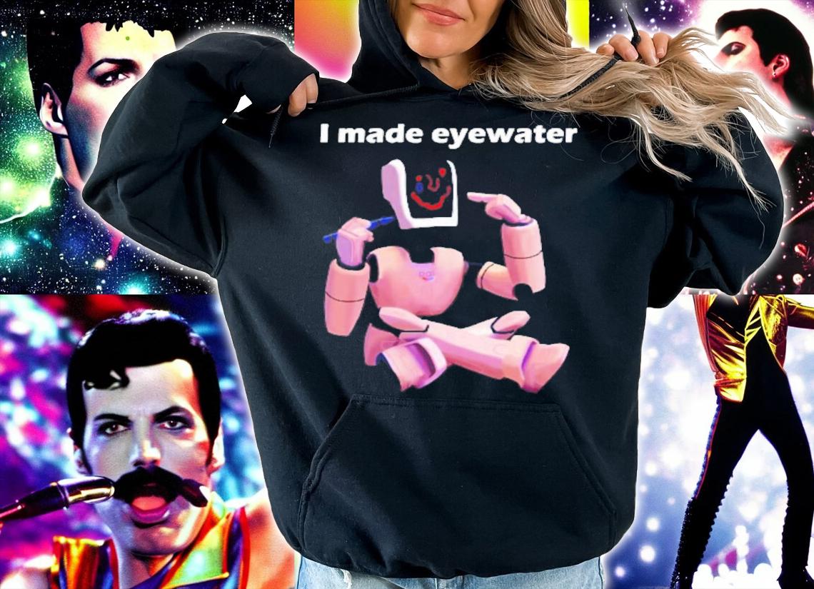 Eric Made Eyewater On His Face Mitchells Vs The Machines T-Shirt t-shirt