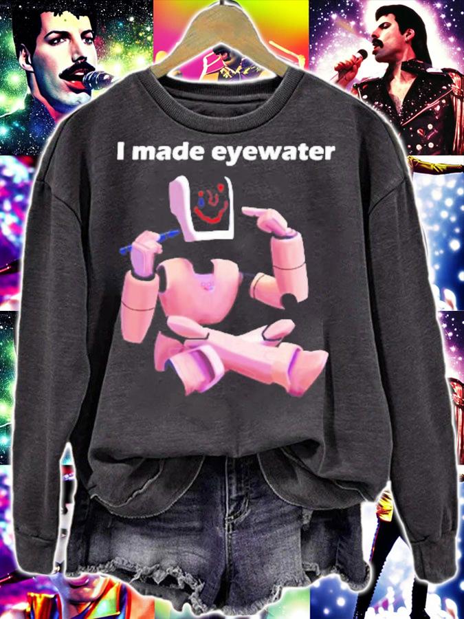 Eric Made Eyewater On His Face Mitchells Vs The Machines T-Shirt t-shirt