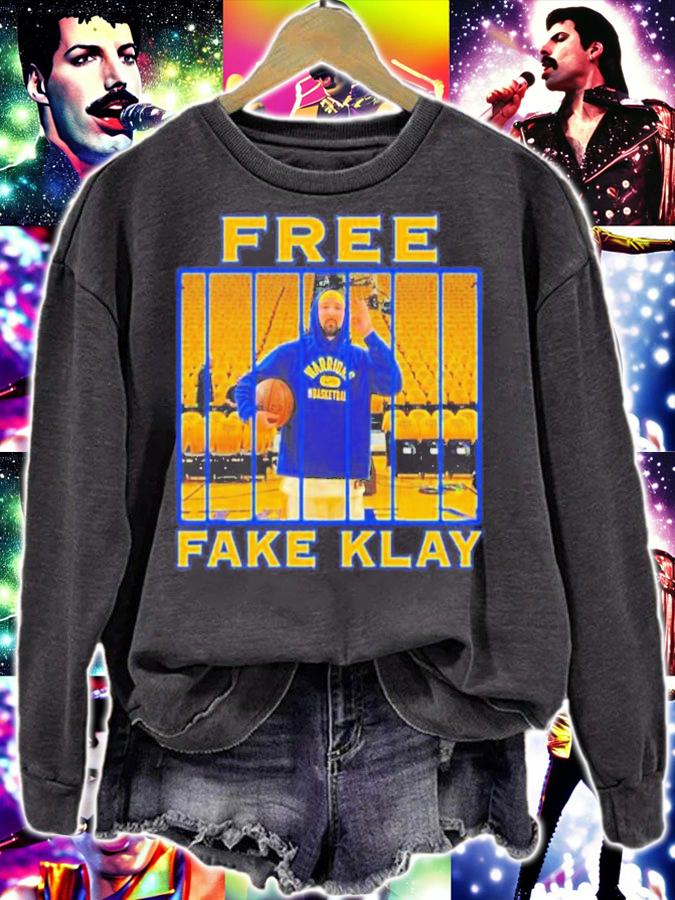 Fake Klay Thompson Big Daws Free Fake Klay T-Shirt t-shirt sweatshirt