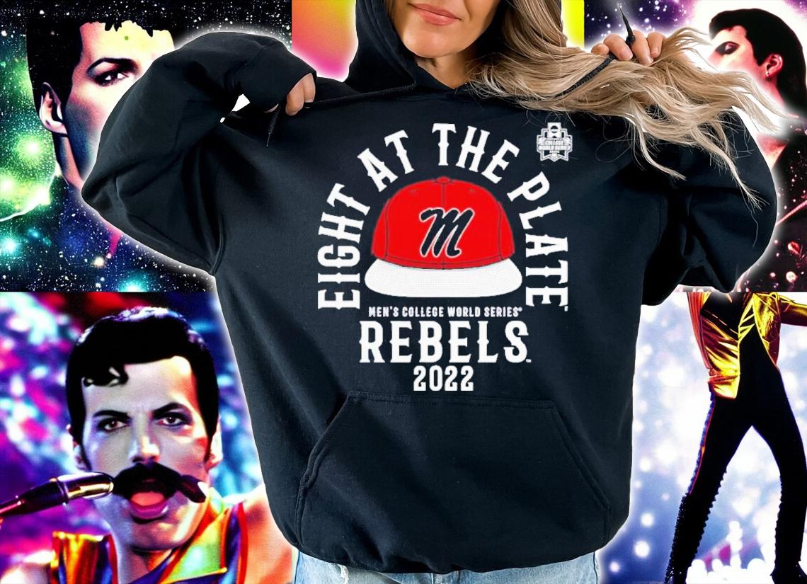 Fight At The Plate Men's College World Series Ole Miss Rebels 2022 Shirt t-shirt hoodie
