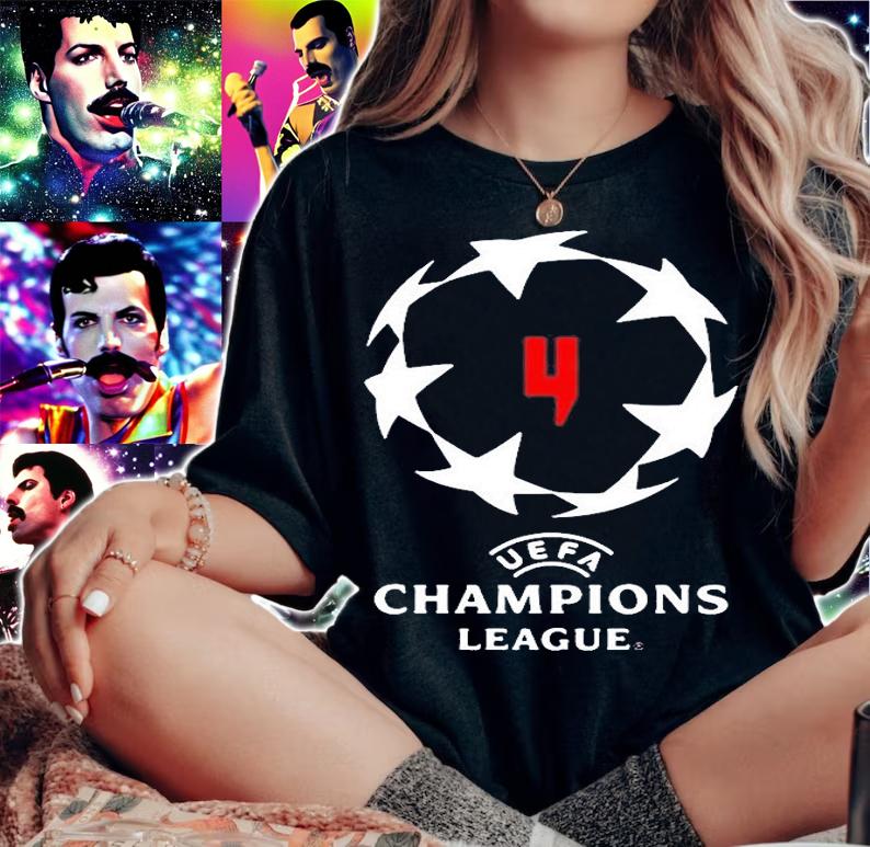 Four Uefa Champions League T-Shirt t-shirt