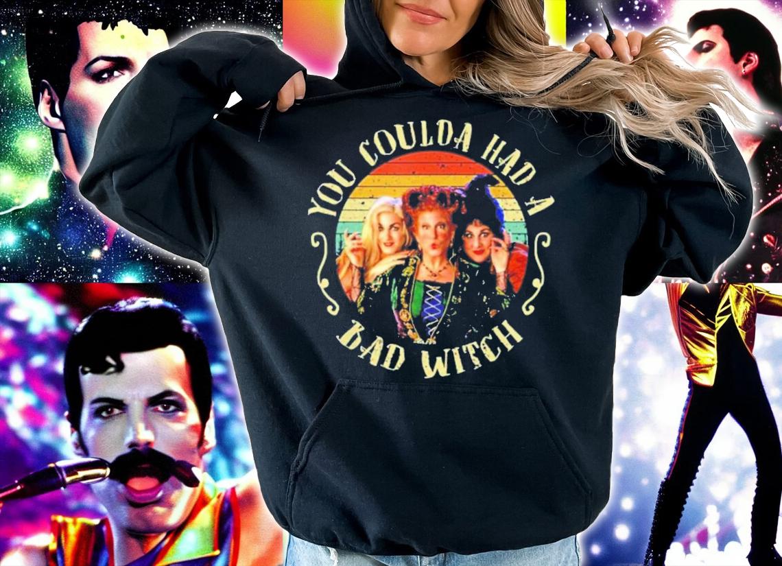 Halloween Hocus Pocus You Coulda Had A Bad Witch Vintage T-Shirt t-shirt