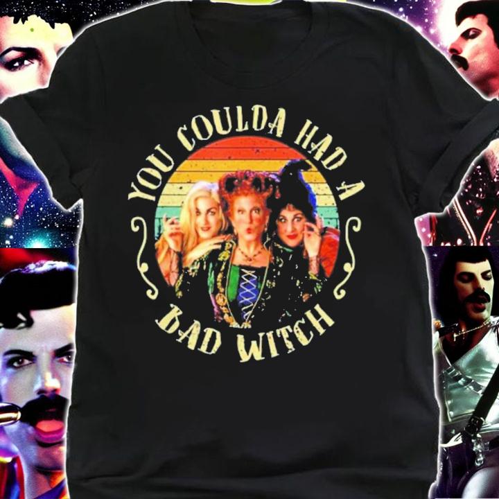 Halloween Hocus Pocus You Coulda Had A Bad Witch Vintage T-Shirt t-shirt