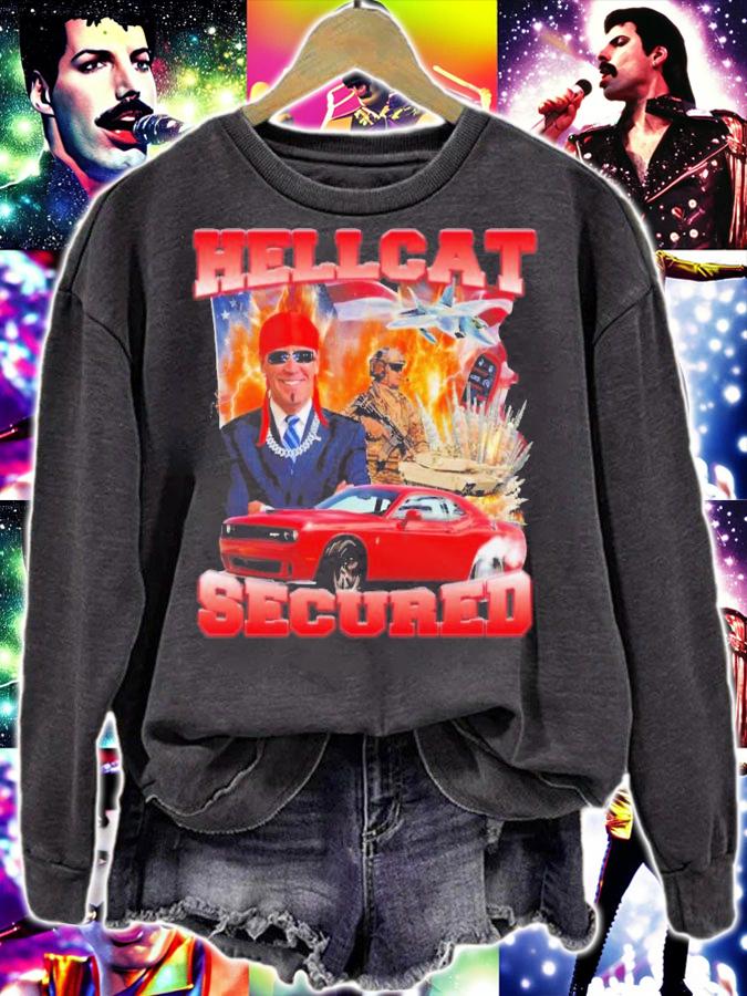 Hell Cat Secured T-Shirt t-shirt