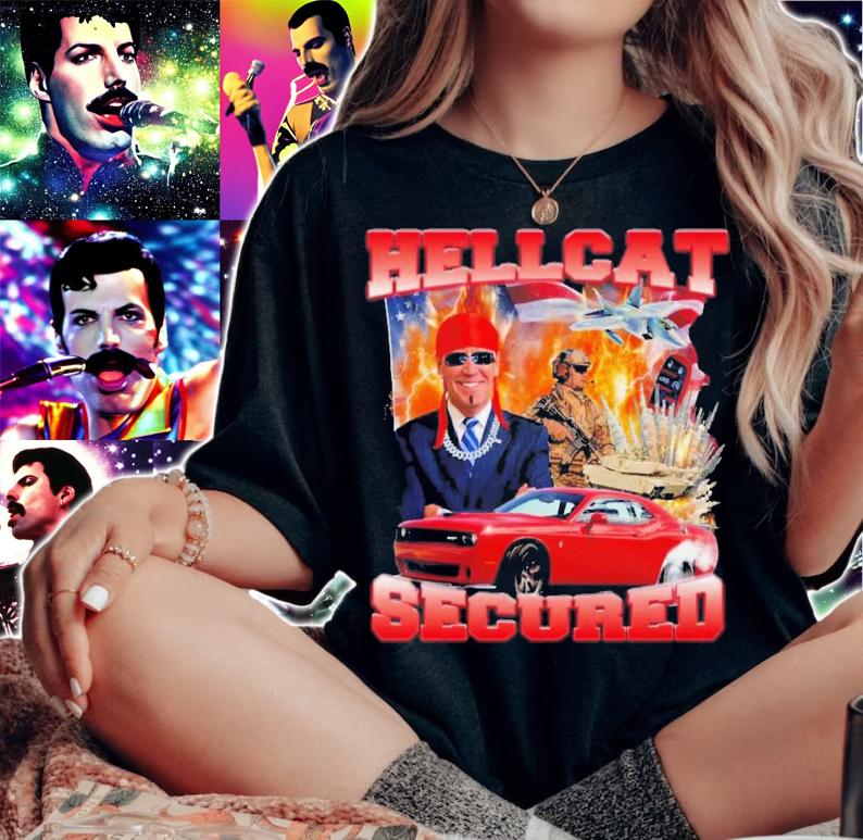 Hell Cat Secured T-Shirt t-shirt