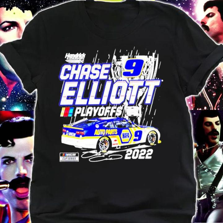 Hendrick Motorsports Chase Elliott Playoffs Signature 2022 T-Shirt t-shirt
