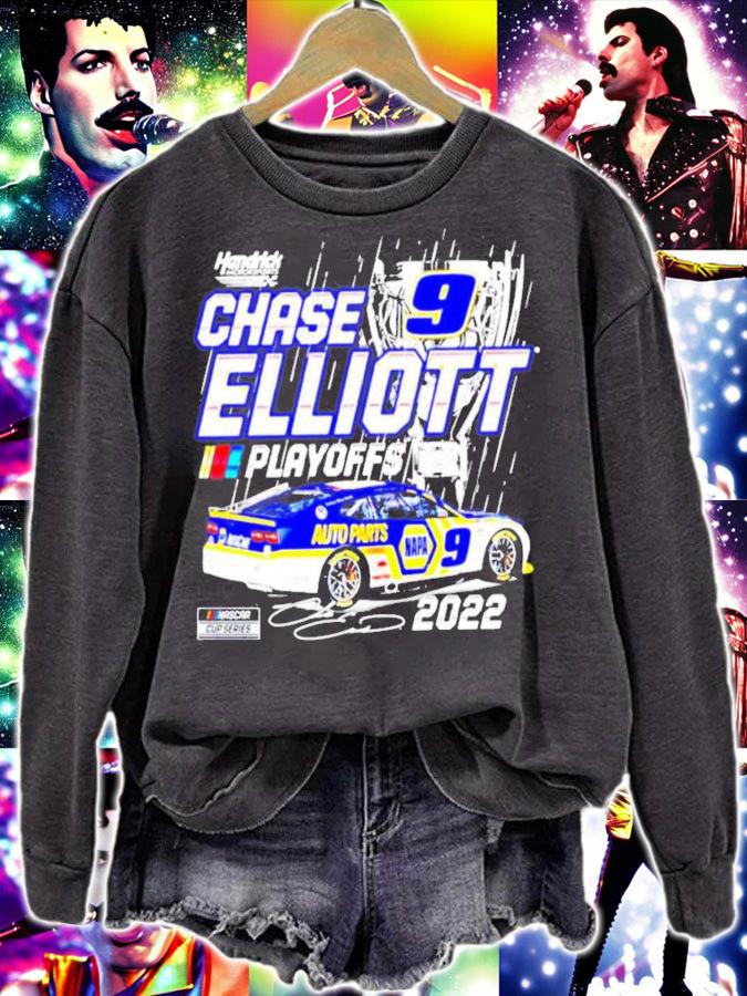 Hendrick Motorsports Chase Elliott Playoffs Signature 2022 T-Shirt t-shirt