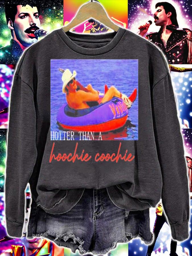 Hotter Than A Hoochie Coochie Original Funny T-Shirt t-shirt sweatshirt
