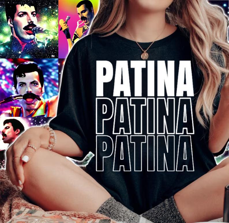 Jeremy Siers Patina Patina Patina shirt t-shirt woman shirt