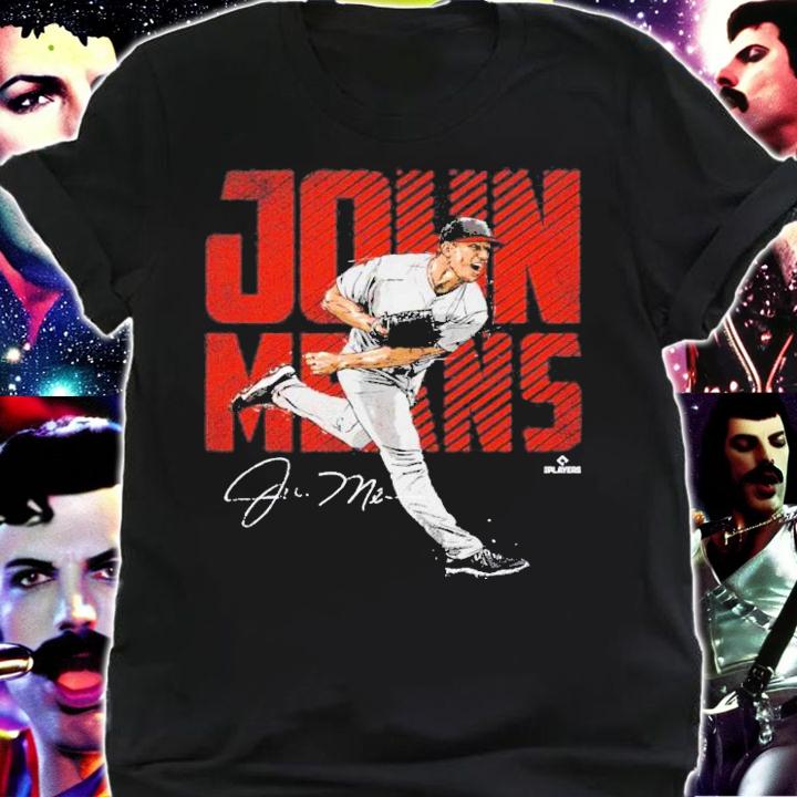 John Means Baltimore Bold Baseball T-Shirt t-shirt