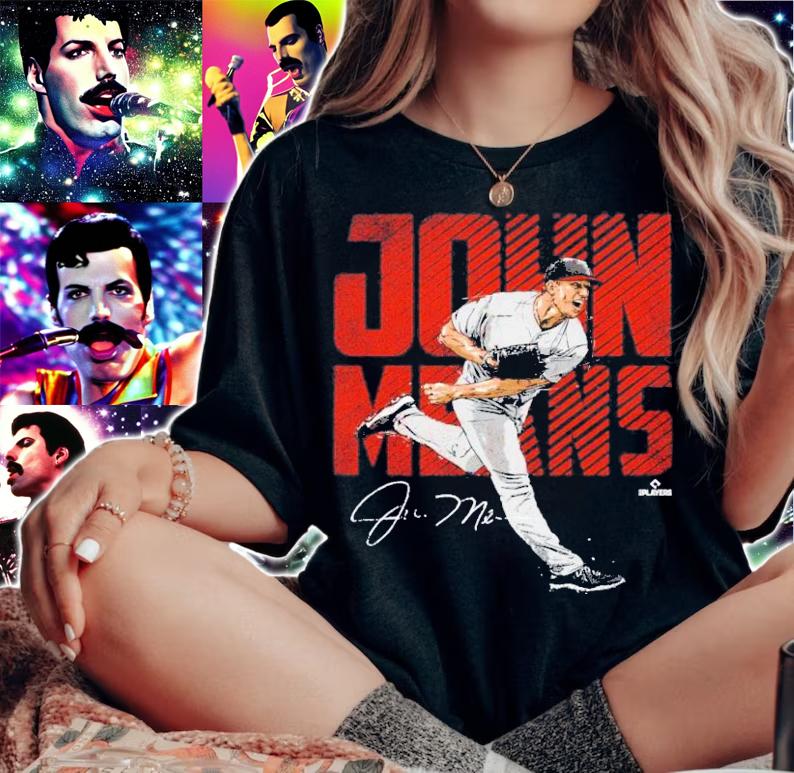 John Means Baltimore Bold Baseball T-Shirt t-shirt