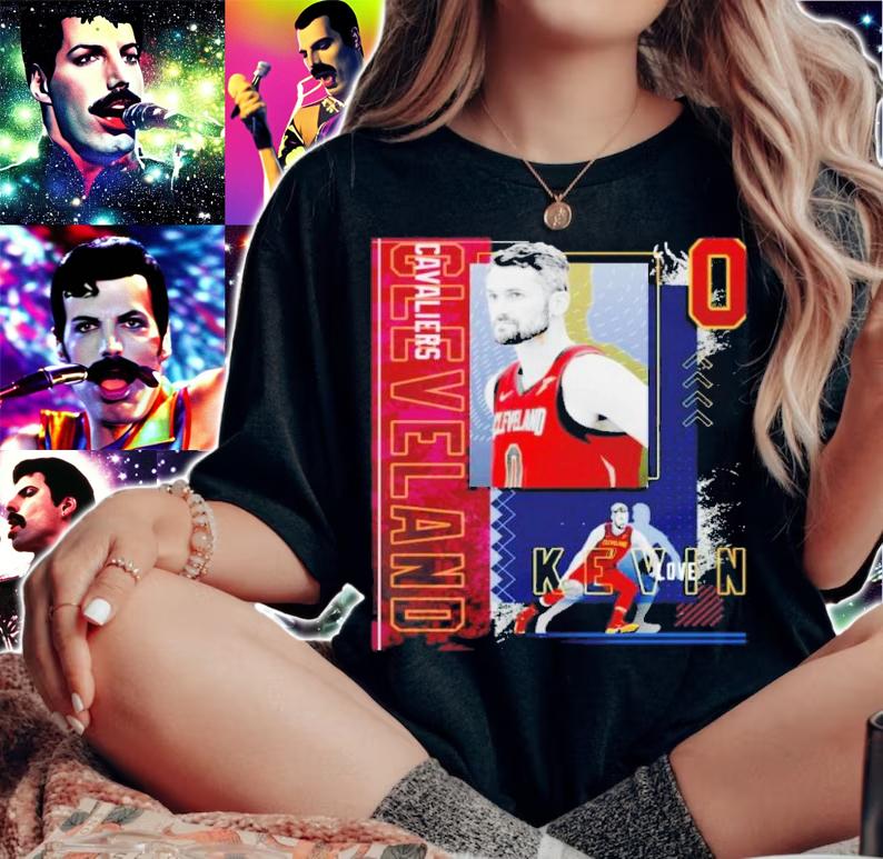 Kevin Love Basketball Paper Poster Cavaliers 2 Shirt t-shirt woman shirt